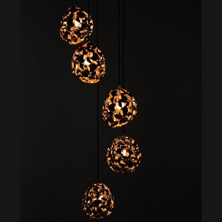 Люстра Anish 5 золото