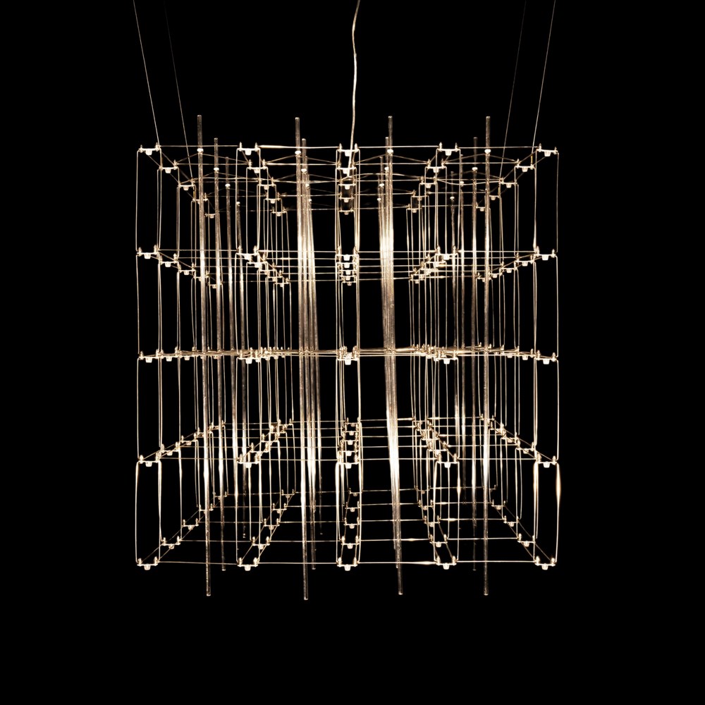 Люстра Cosmic Glass ячейка 20*20 см