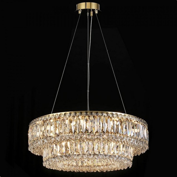 Люстра подвесная Portland D60 Gold