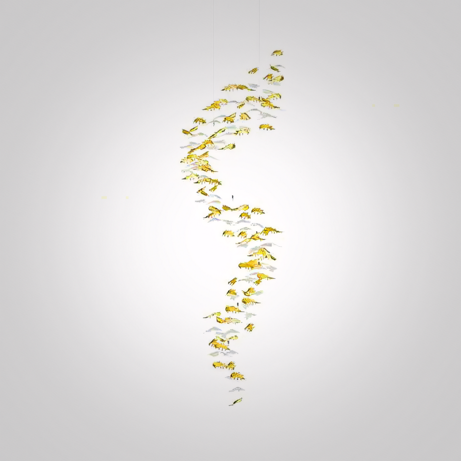 Декоративная композиция Autumn leaves 9