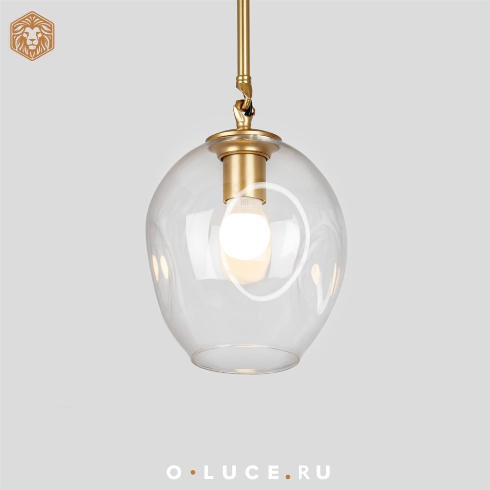 Светильник Branching Bubbles One Gold в стиле Lindsey Adelman