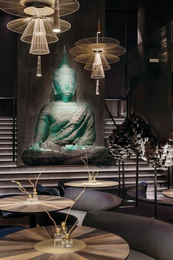 Люстра Gravity in Forestier Style M Black