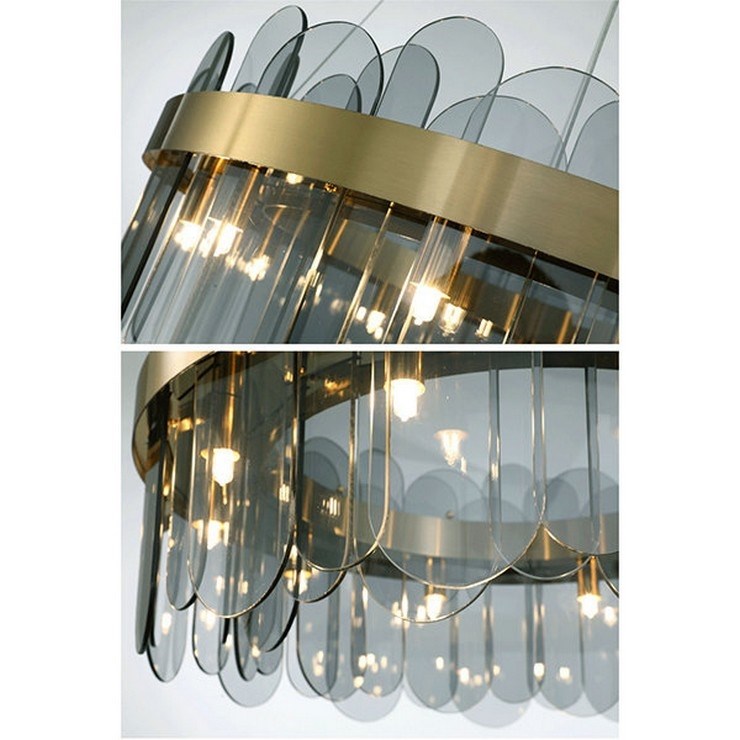 Люстра Bella Luce Smoke D40