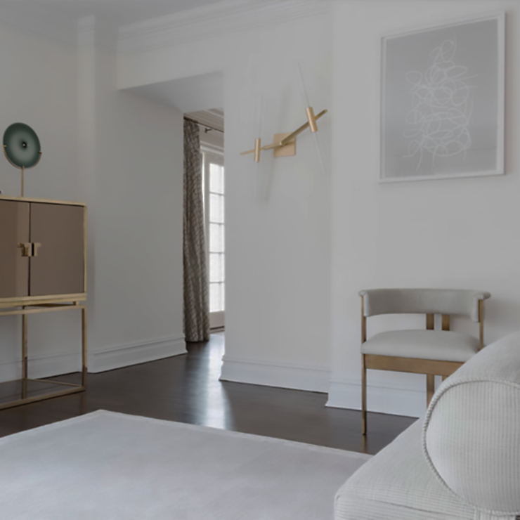 Бра Agnes 4    Золотой в стиле Lindsey Adelman