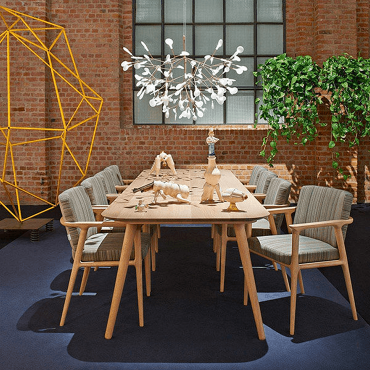 Люстра Heracleum 2 D98  медный в стиле Moooi