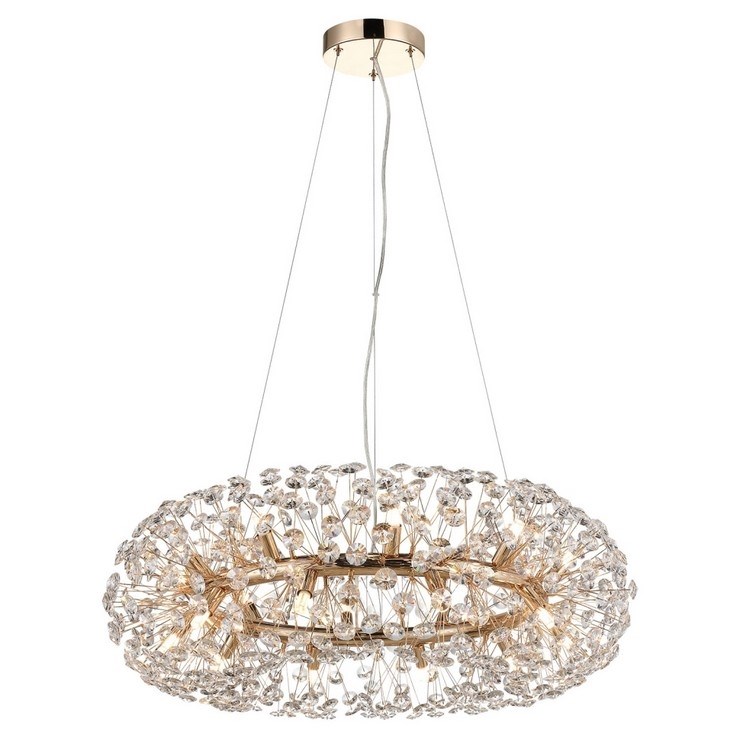 Люстра Dandelion type C circle gold D85