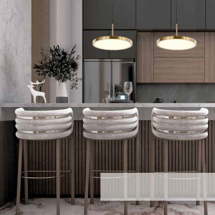 Светильник подвесной Columbus Champagne gold