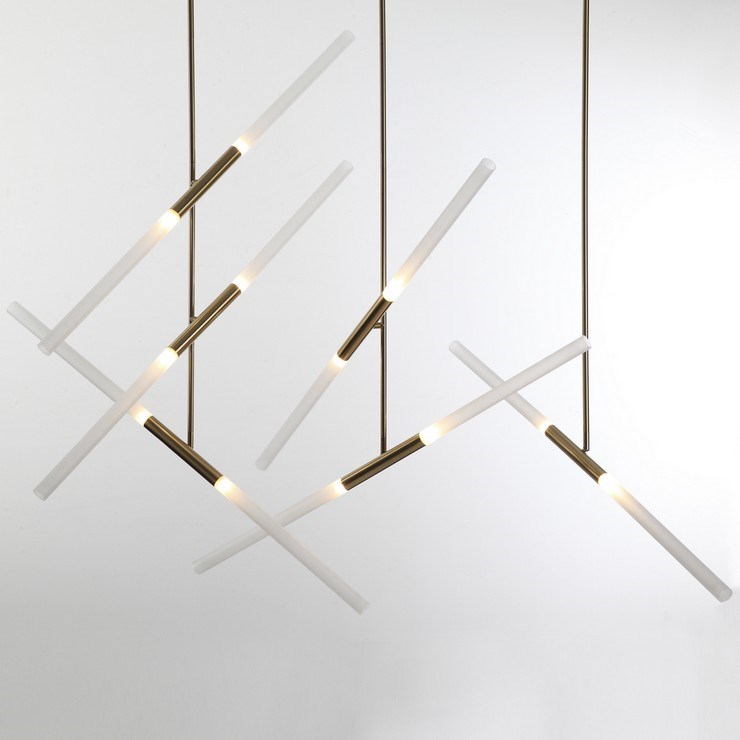 Светильник на штанге Lines III Gold