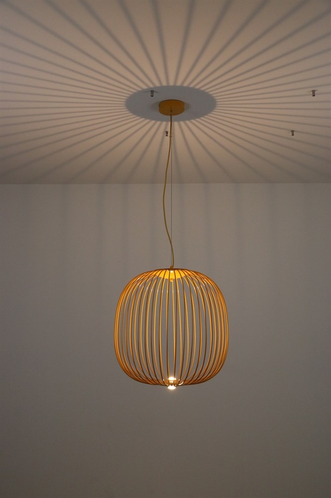 Светильник подвесной Spokes C D70 Yellow