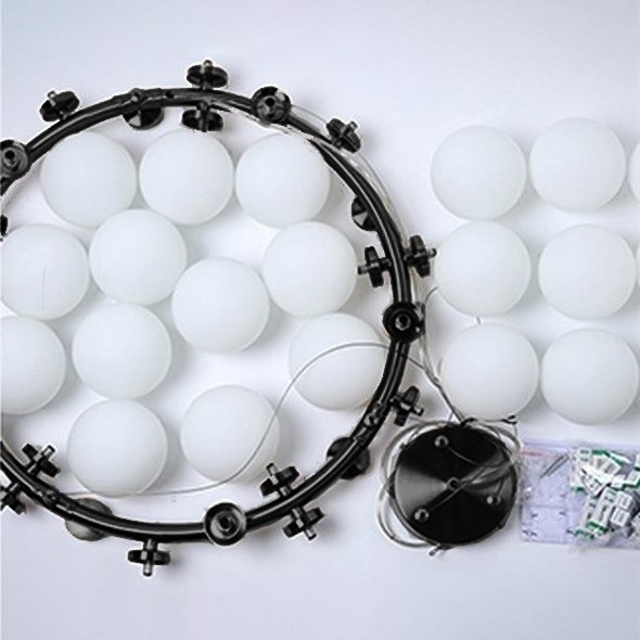 Люстра Bubble Round 45 Black