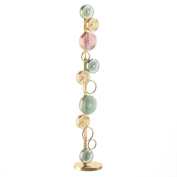 Торшер Lolly Pop Gold multicolour