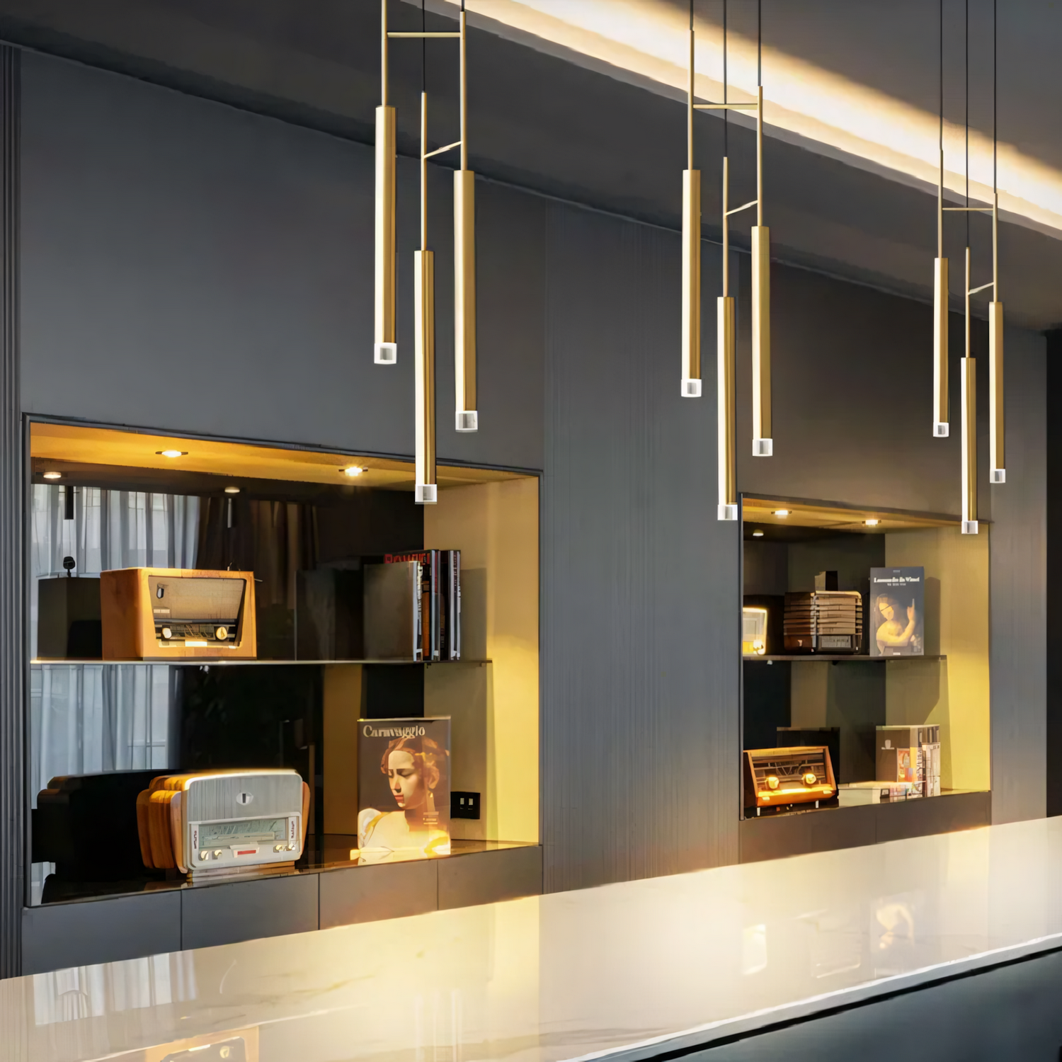 Светильник подвесной PENDANT CANDLE TRIPLEX в стиле Leds C4
