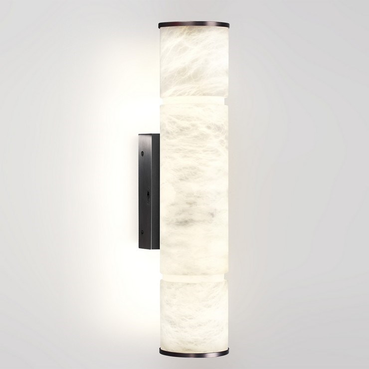 Бра Prisca D8 H40 cm Черненая латунь