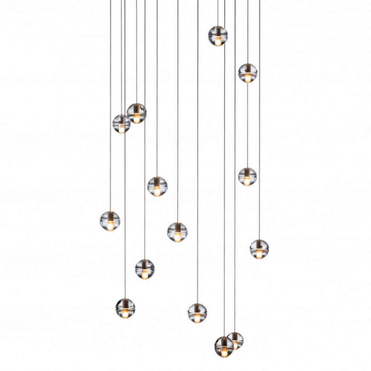 Люстра 14.14 Fourteen Round Pendant Chandelier в стиле Bocci