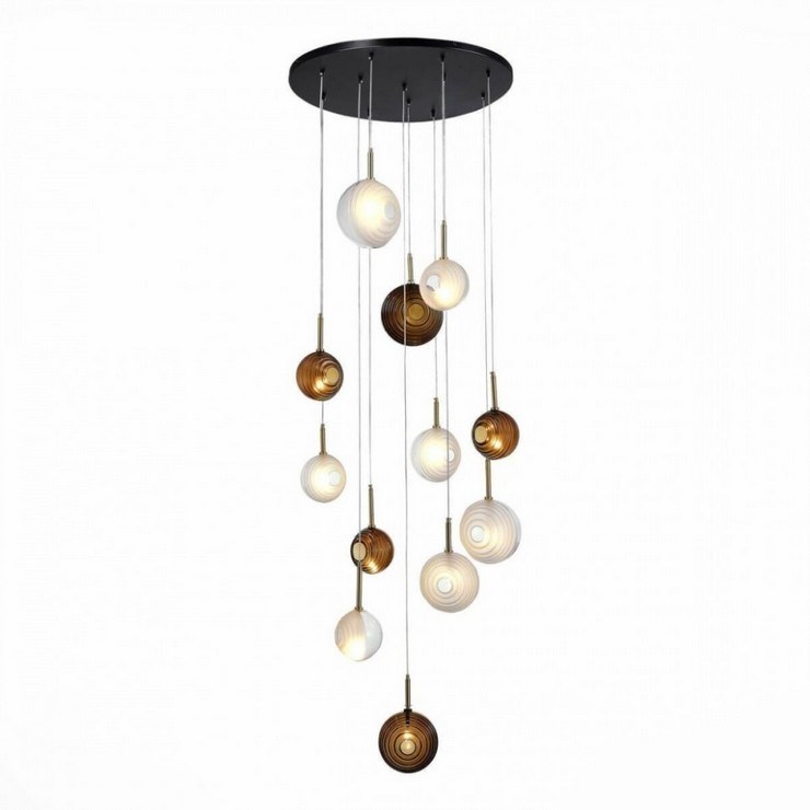 Каскадная люстра Dark & Bright stars