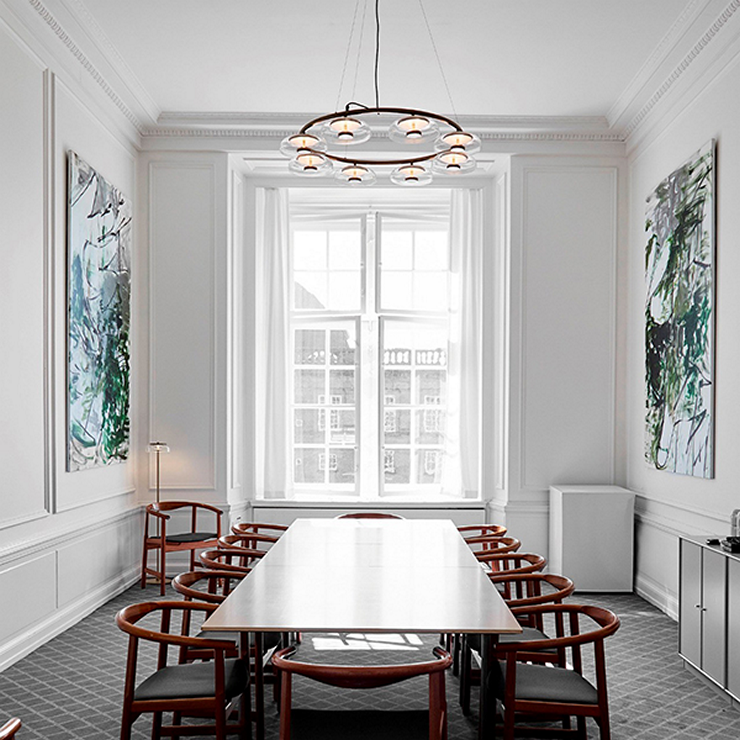 Люстра Blossi 8 в стиле Noura