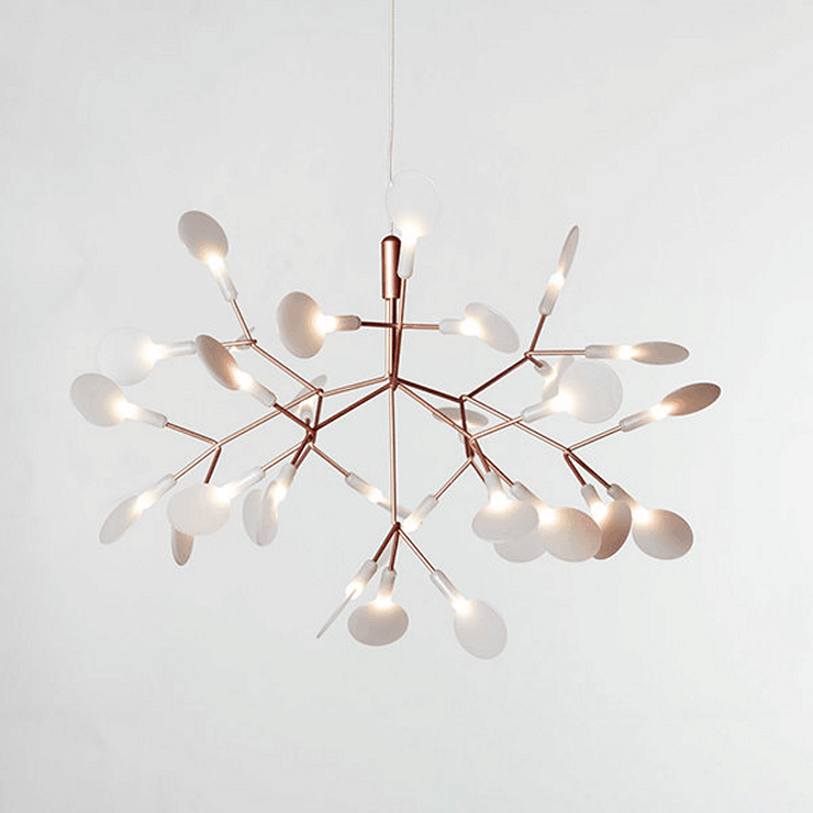 Люстра Heracleum 2 Small D50  медный в стиле Moooi