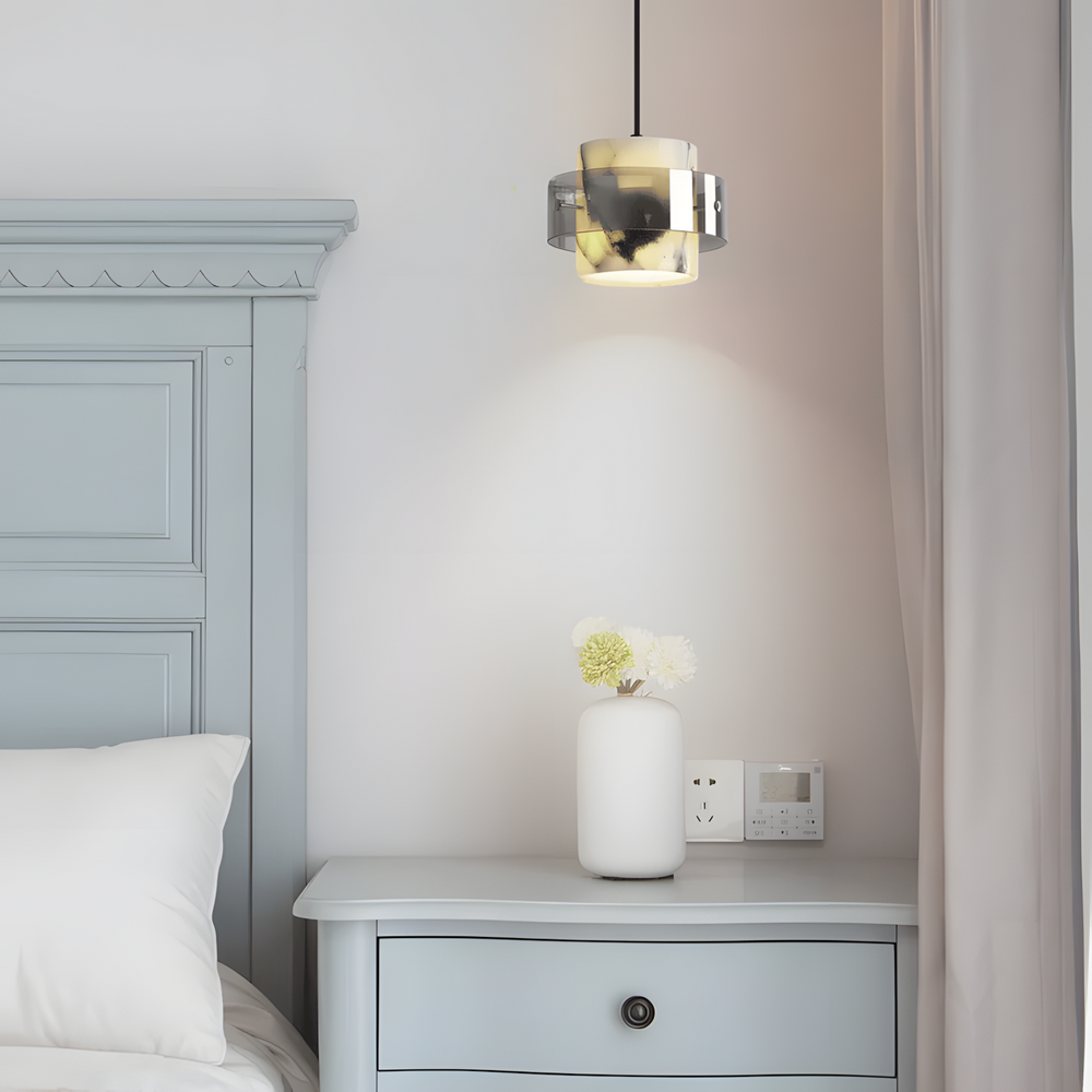 Светильник из мрамора Iris D13