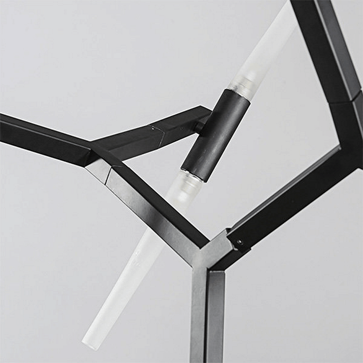 Люстра Agnes 18 Black в стиле Lindsey Adelman