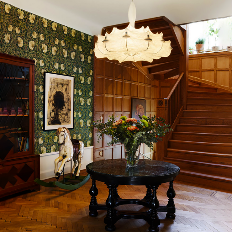 Люстра Zeppelin  Диаметр 60 см / Высота 57 см в стиле Flos