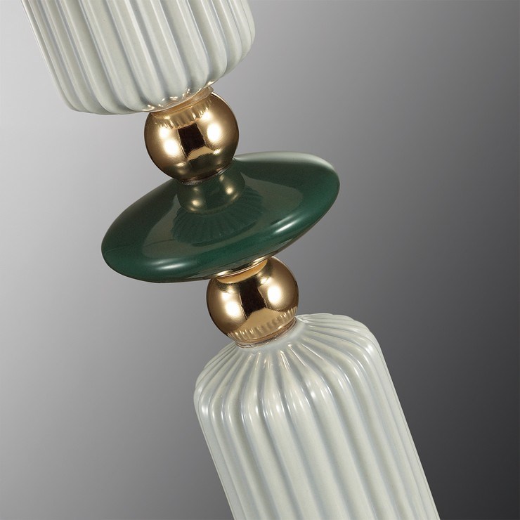 Лампа настольная Caramelle Gray/Green/Gray
