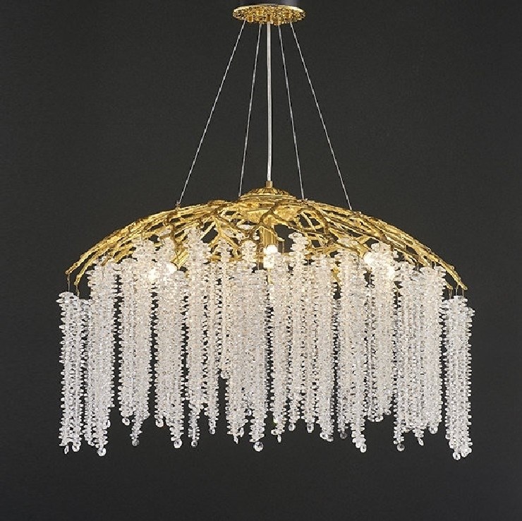 Люстра Sinfonia di Luce Gold Dome  D 100 см