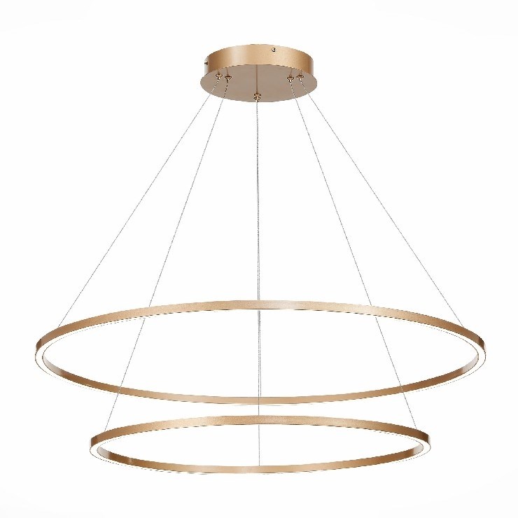 Светильник подвесной Function Gold D80 + D60 4000К (светит вниз)