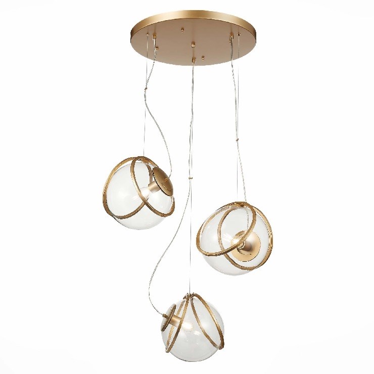 Светильник Pug 3 Clear в стиле Terzani