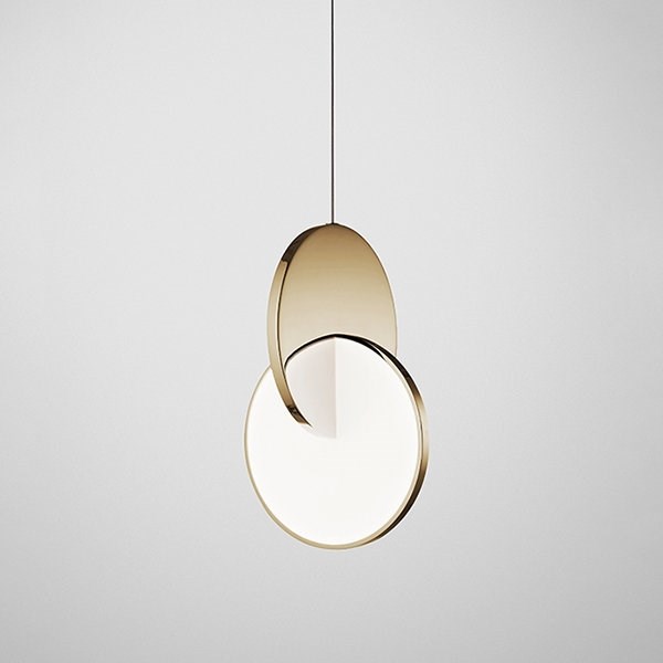 Светильник Eclipse Pendant Light Gold