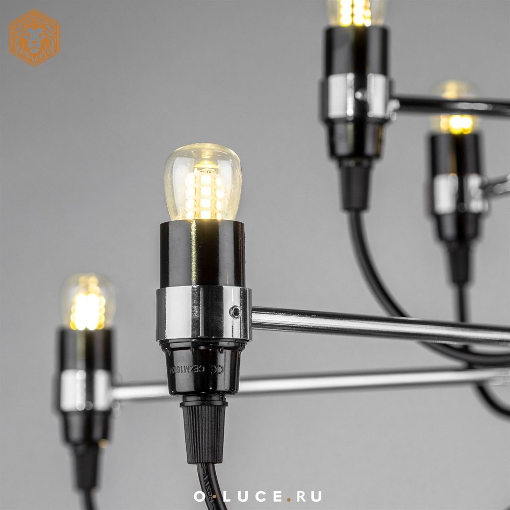 Люстра 2097 30 Chrome в стиле Flos