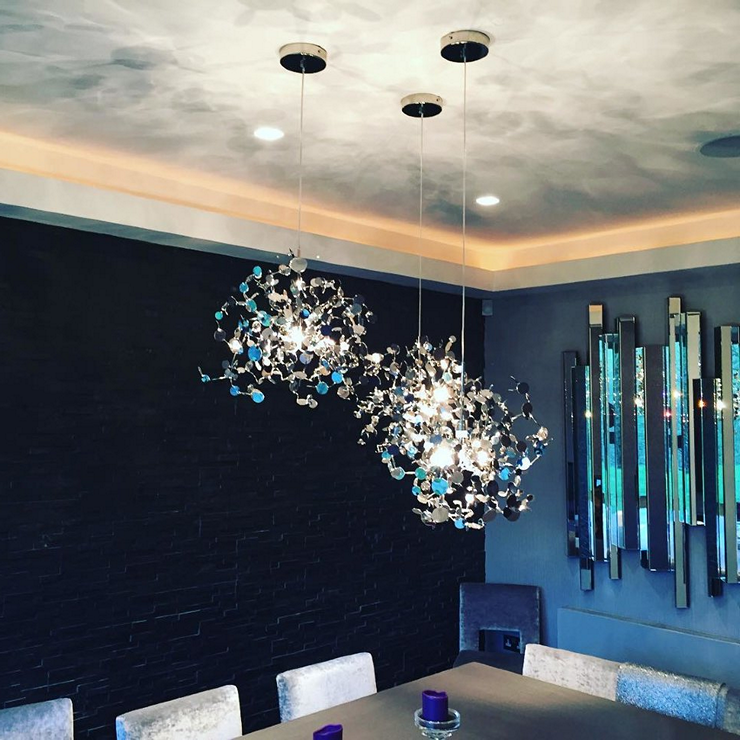 Люстра Argent D40 Chrome в стиле Terzani