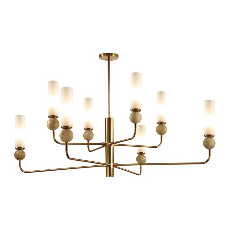 Люстра на штанге STENLY TRAVERTINO