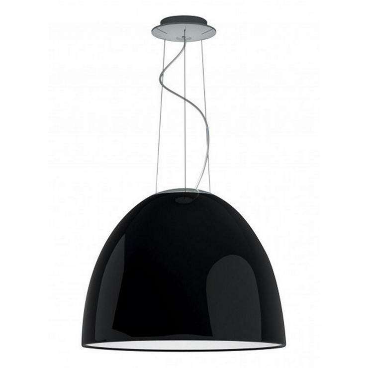 Люстра Nur Gloss  Диаметр 55 см / Высота 43 см Черный