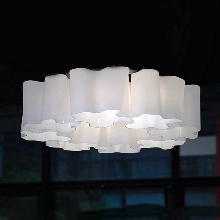 Люстра потолочная Logico 8 x 360° в стиле Artemide