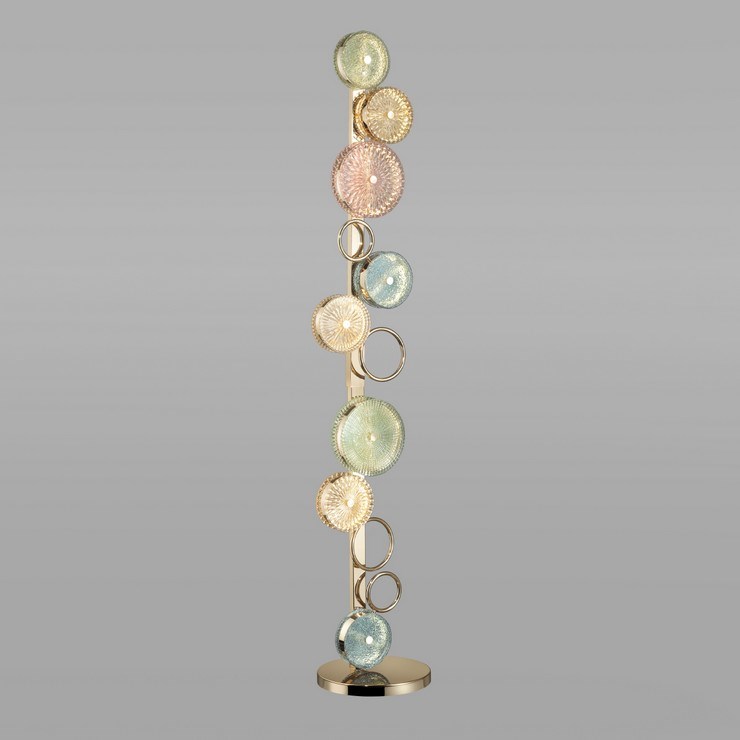 Торшер Lolly Pop Gold multicolour