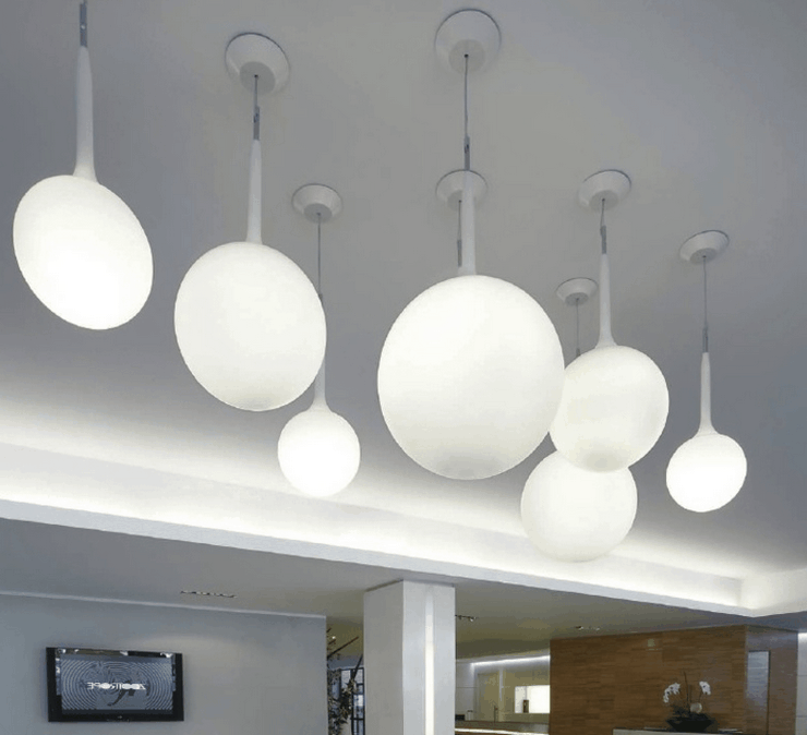 Люстра Castore  Диаметр плафона 33 см