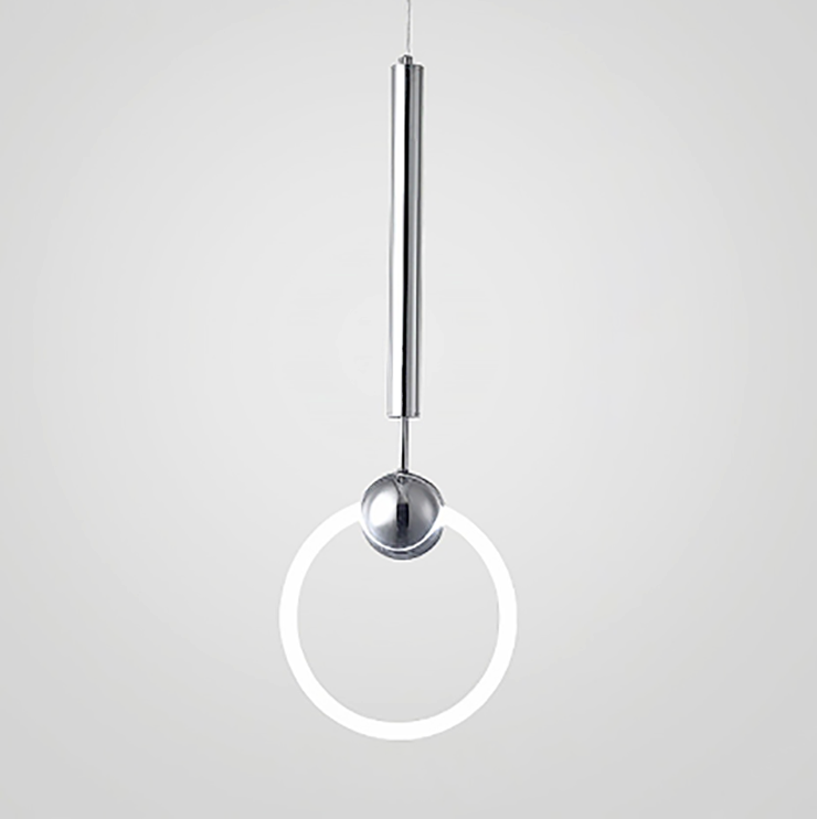 Светильник Ring Light Chrome D30 в стиле Lee Broom