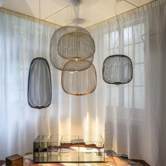 Светильник подвесной Spokes B Brass