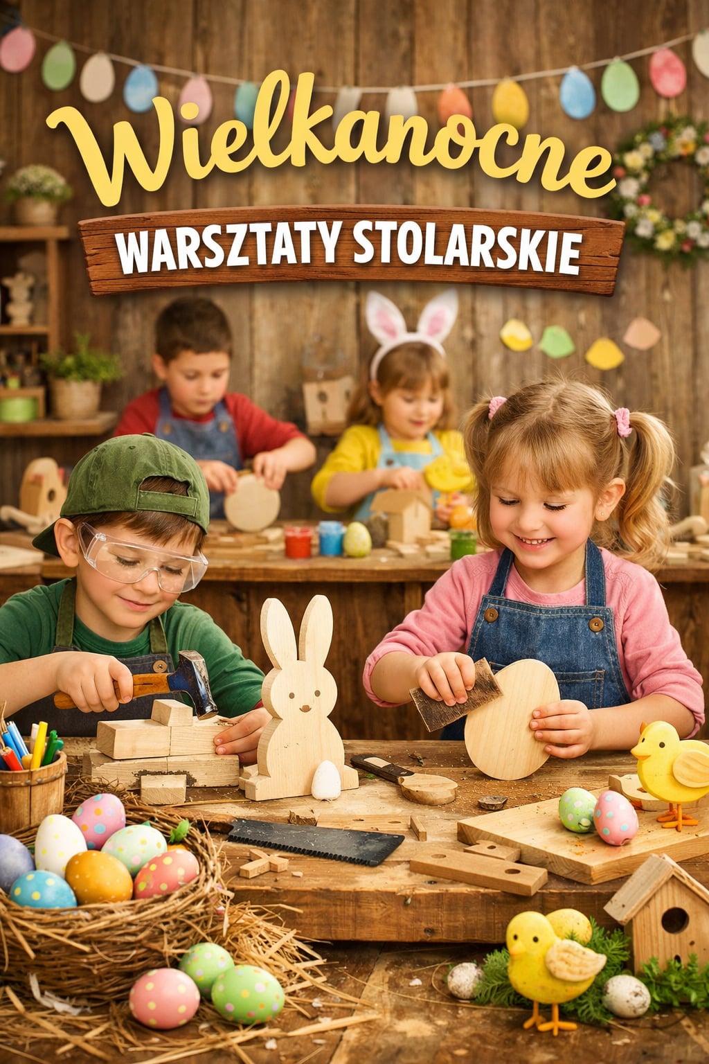 Wielkanocne warsztaty stolarskie