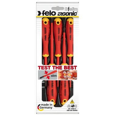фото Набор отверток диэлектрических, 5 шт. (SL/PH) FELO E-Slim Ergonic 41385198