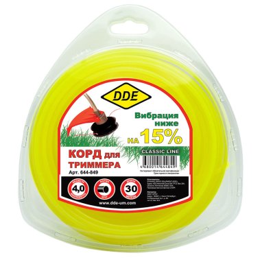фото Корд 4.0 мм х 30 м (круглый) Classic line DDE 644-849