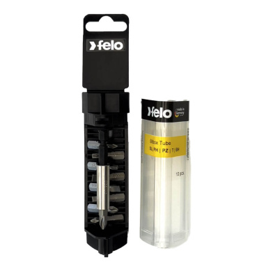 фото Набор бит, 9 шт., с битодержателем FELO 02093110