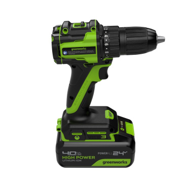 фото Дрель-шуруповерт аккумуляторная GREENWORKS DD345 3708307CUB
