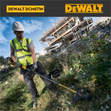 фото Коса аккумуляторная DEWALT FLEXVOLT DCM571N (без АКБ и ЗУ)