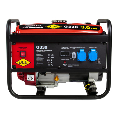 фото Генератор бензиновый DDE G330