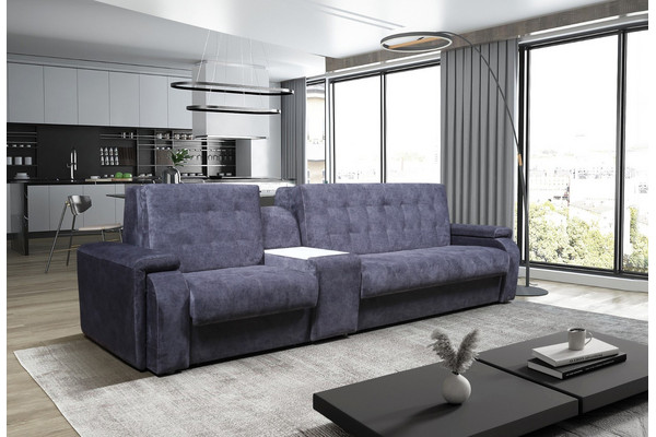 Модульный диван Поло Дубль (выкатные пд. Вариант-2)