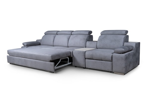 Модульный диван Ройс (столик + розетки)