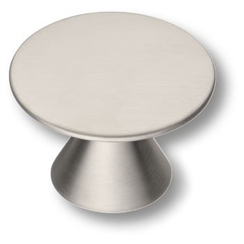 Ручка-кнопка, 2880-038, d=60мм, металл, сатиновый никель