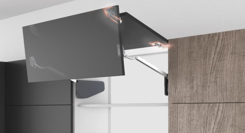 Подъёмный механизм Multi Mech C1, рычаг 345мм, h=860-1040мм, антрацит, Samet