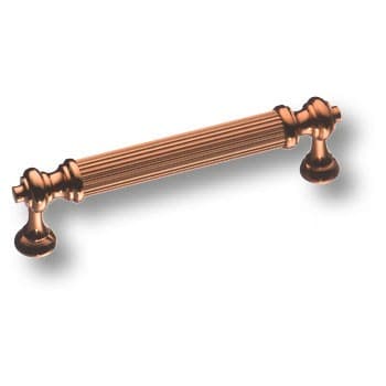 Ручка-скоба, 2512-008-96, 96мм, металл, медный